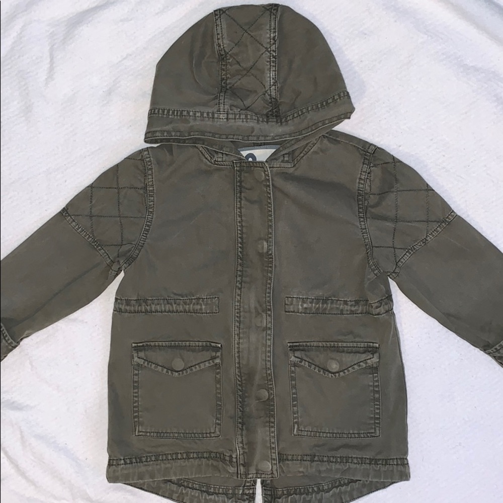 “KIDS COTTON ON” Army Style Rain Coat